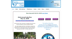 Desktop Screenshot of lowomensclub.org